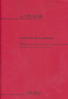 Concerto A Minor 2 Violins With Piano Reduction RV523 