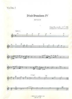 Dixit Dominus IV 