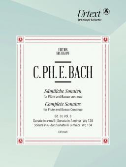 Complete Sonatas 3: Sonatas in A minor Wq 128 and in G major Wq 134 