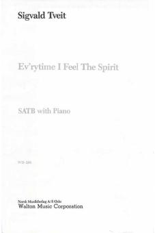 Ev'rytime I Feel the Spirit 