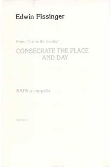 Consecrate the Place and Day 