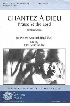 Chantez à Dieu 