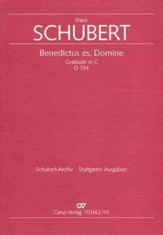 Benedictus es, Domine D184 