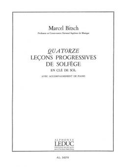 14 Lecons Progressives de Solfege 