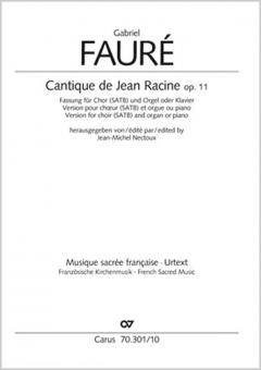 Cantique de Jean Racine op. 11 Standard
