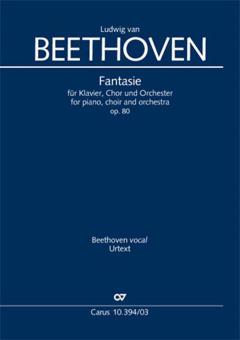 Fantasia in C minor op. 80 for piano, choir and orchestra Standard