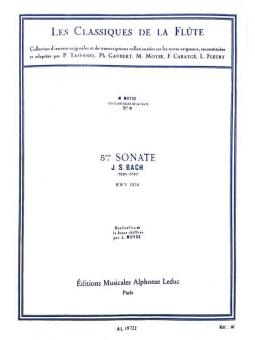Sonate No. 5 (Mi Mineur) 