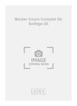 Cours Complet de Solfege 2a Vol. 2 