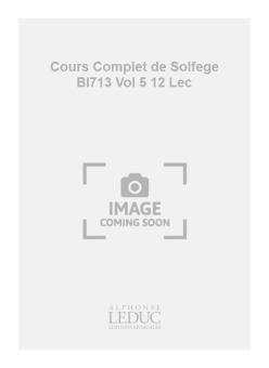 Cours Complet de Solfege Vol. 5 