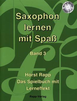 Saxophon lernen mit Spaß 3 