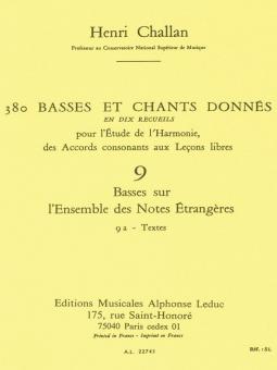 380 Basses and Songs Vol. 09a 
