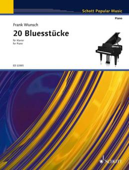20 Bluesstücke für Klavier Download