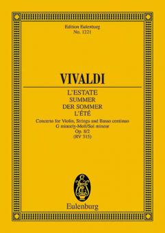 The Four Seasons Op. 8/2 RV 315 / PV 336 Download