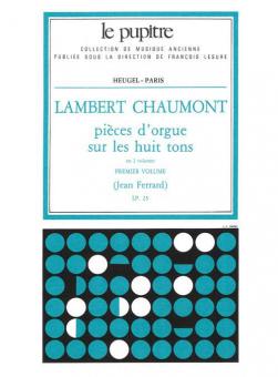 Pieces d'Orgue sur les 8 Tons 1er Volume 
