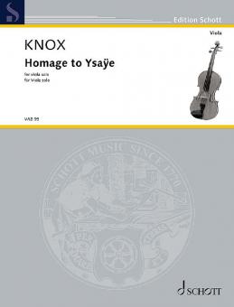 Homage to Ysaÿe Standard