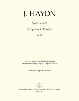 Symphony F major Hob. I:89 