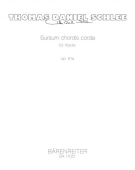 Sursum chordis corda für Klavier op. 81a Standard