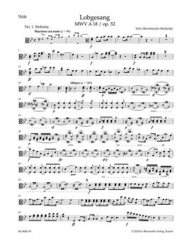 Cántico op. 52 MWV A 18 Standard