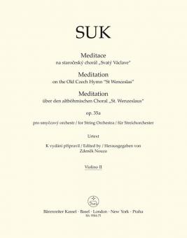 Meditation op. 35a 