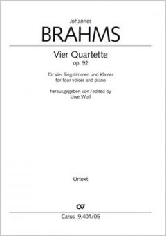 4 Quartette op. 92 Standard