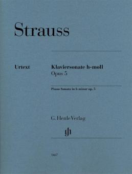Sonata para piano en si menor Op. 5 