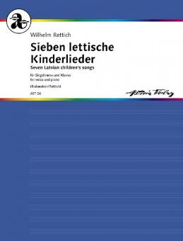 Sieben lettische Kinderlieder Download