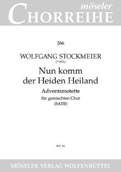Nun komm der Heiden Heiland Wk 323 Download