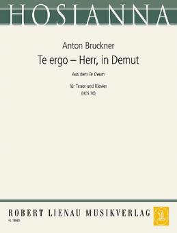 Te ergo - Herr, in Demut (in f-Moll) Download