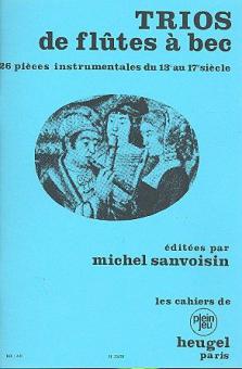 Trio De Flutes A Bec (CPJ27) 