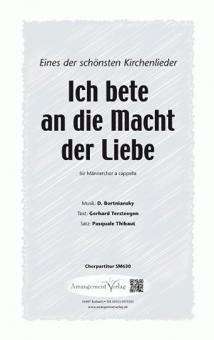 Ich bete an die Macht der Liebe 