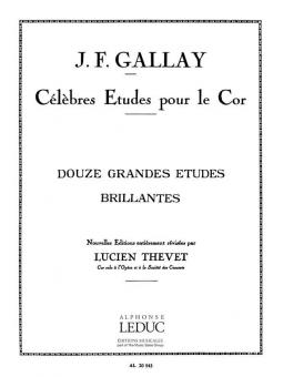12 Grandes Etudes Brillantes op. 43 