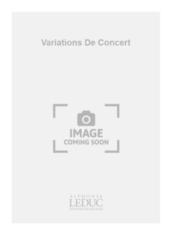 Variations De Concert 