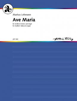 Ave Maria für mittlere Stimme und Orgel Download