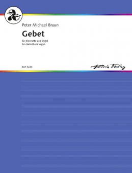 Gebet für Klarinette und Orgel Download