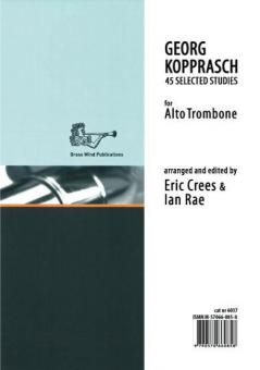 Kopprasch Studies for Alto Trombone 