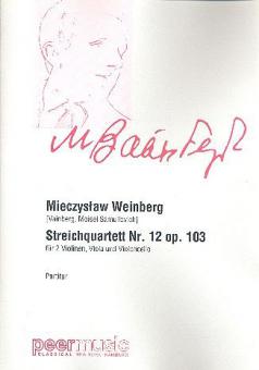 Streichquartett Nr 12 op. 103 