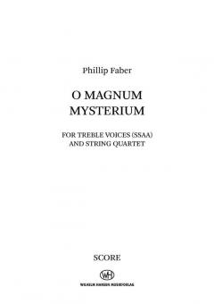 O Magnum Mysterium 