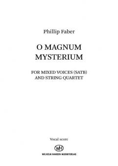 O Magnum Mysterium 