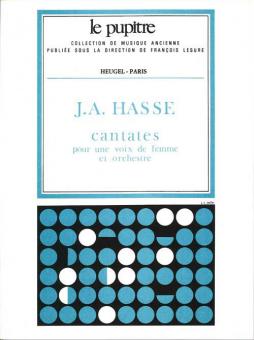 Cantates Pour Une Voix De Femme et Orchestre Partition (LP11) 