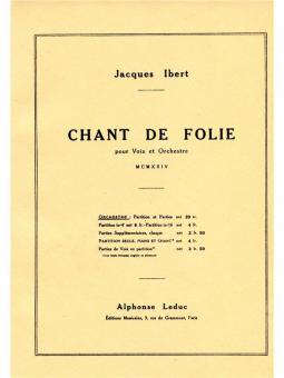 Chant De Folie 