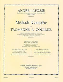 Complete Method of Slide Trombone Vol. 3 
