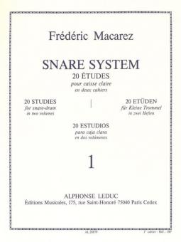 Snare System (20 Etudes) Vol. 1 
