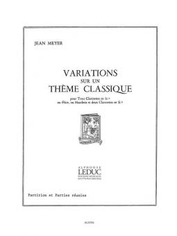 Variations Sur Un Theme Classique (Ensemble Vent) 