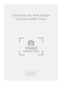 Calendrier Du Petit Berger: Piece Nr. 7 