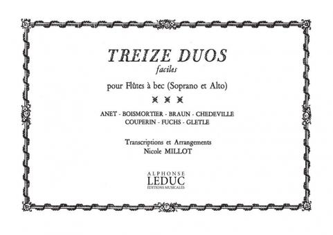 13 Duos Faciles 