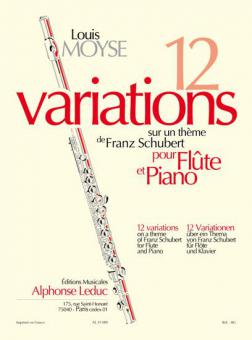 12 Variations pour Flute et Piano 