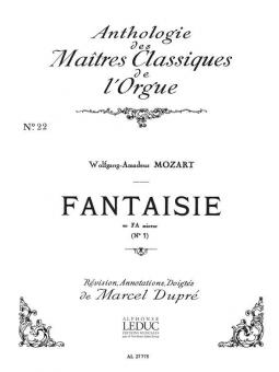 Fantaisie No.1 in F minor K.554 
