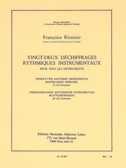 22 Dechiffrages Rythmiques 