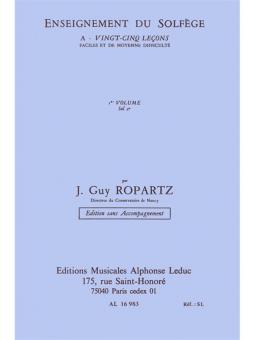 25 Lecons de Solfege Vol. 1 