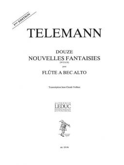 12 Nouvelles Fantaisies 